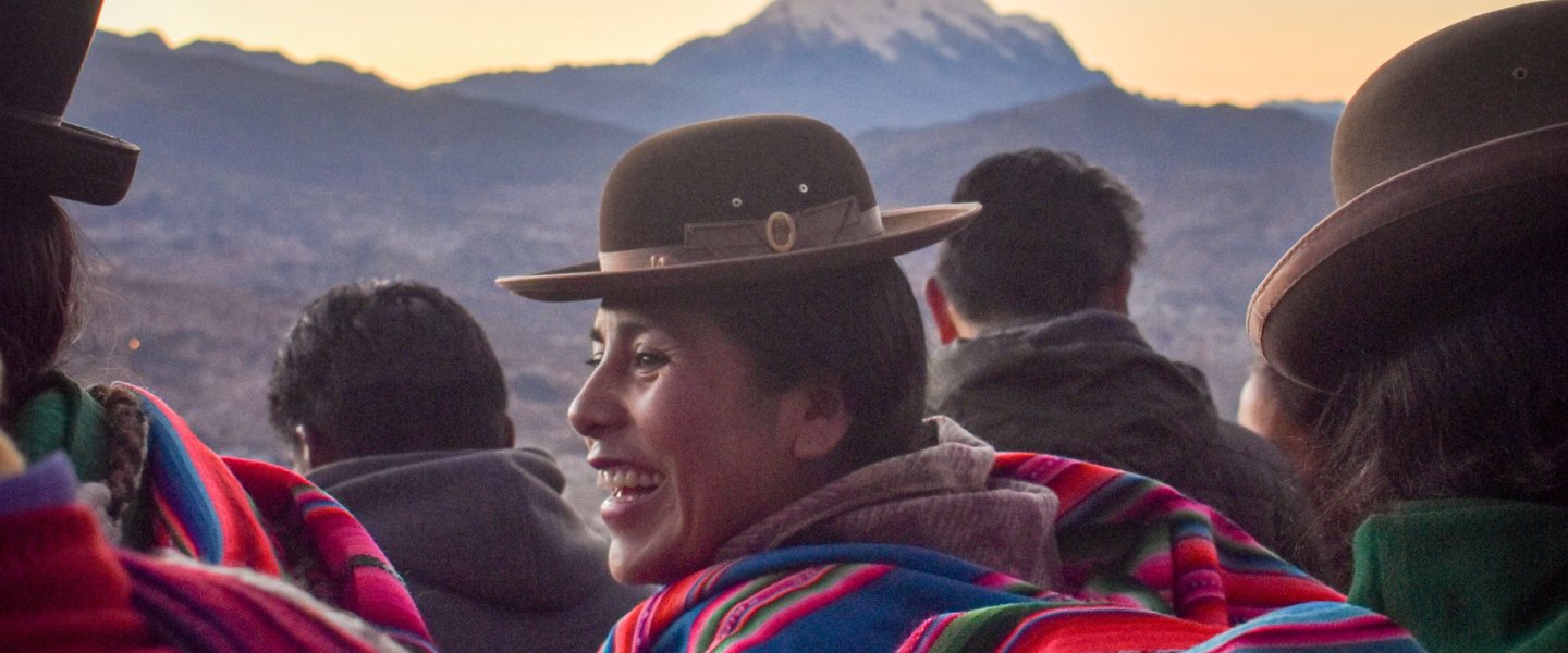 Bolivien Frau