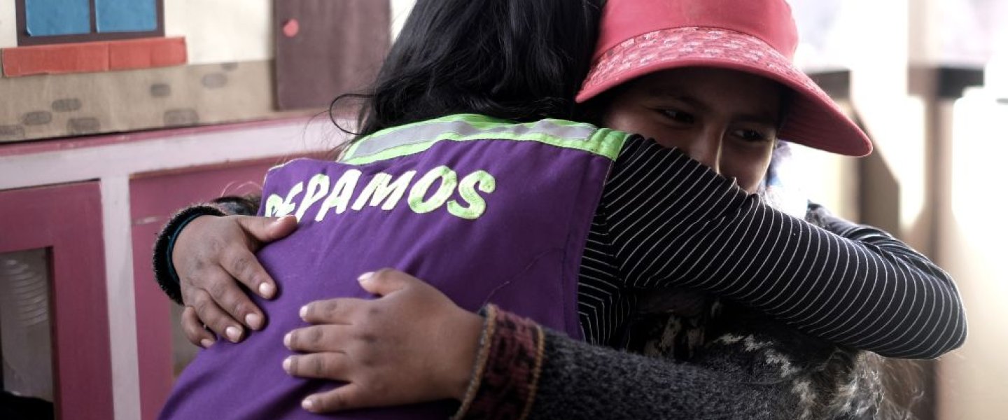 Therapie bei der Kinderschutzorganisation Sepamos Bolivien El Alto